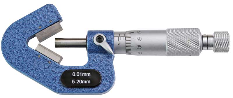 Utvändig trepunksmikrometer 35-50 mm