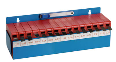 Tolkstålsats 0,01-0,25 mm