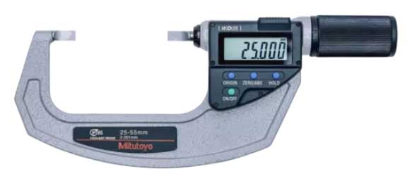 Digital bladmikrometer 25-55 mm Mitutoyo Quickmike Typ A