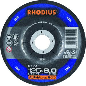 Navrondell 230 x 6 mm Rhodius KSM stål