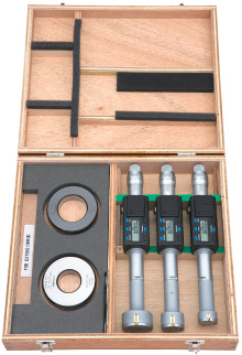 Trepunktsmikrometersats 25-50 mm Mitutoyo digital