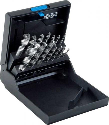 Maskingängtappsats M3-M12 14 delar HSS-E Völkel