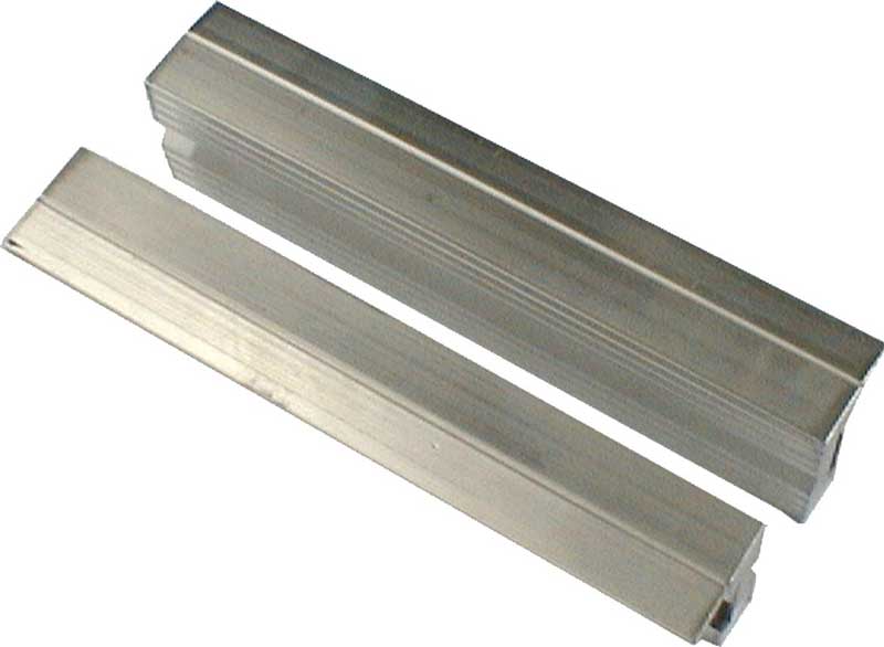 Skyddsbackar 180 mm aluminium räfflade magnet Scangrip