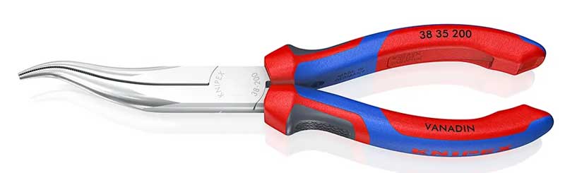 Spetstång 200 mm Knipex svängd