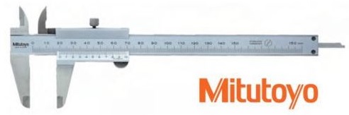 Skjutmått 0-200 mm 0,05 mm med låsskruv Mitutoyo