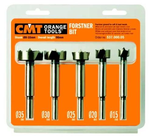 Kvistborrsats 15-35 mm 5 st CMT Orange Tools