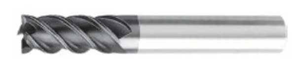 Pinnfräs HM 03 mm lång 4-skär Uni PVD ZCC-CT