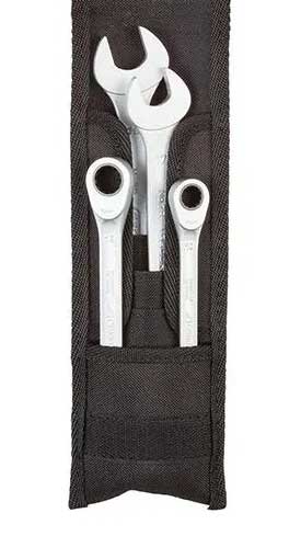 U-ringspärrnyckelsats 10-19 mm 4 st Gedore rak