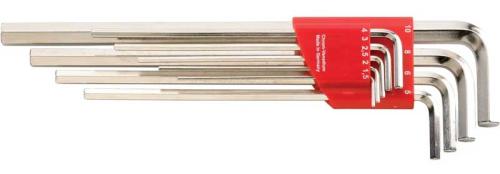 Insexnyckelsats 1,5-10 mm 9 st Format lång