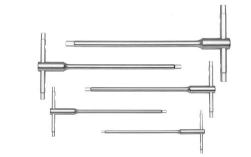 Insexnyckelsats med skjutbart T-handtag 2,5-6 mm PB Swiss Tools