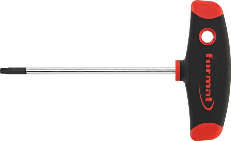 Torxnyckel T20x100 T-handtag Format