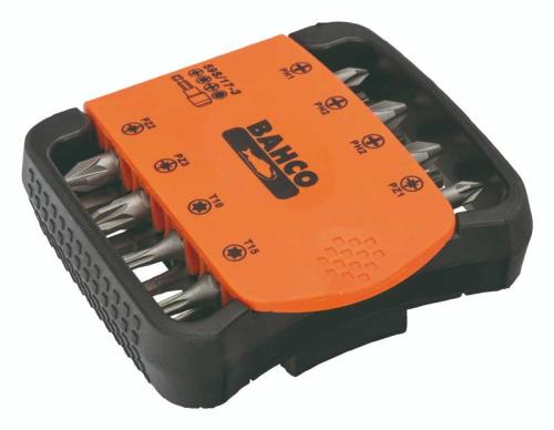 Bitssats kryss, insex, torx 17 delar Bahco