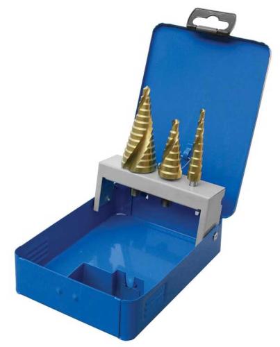 Stegborrsats 3 st Diesella TiN