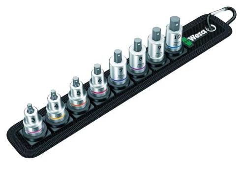 Insexhylssats 3-10 mm 8 st Wera Zyklop
