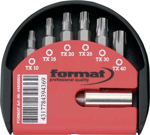 Bitssats torx 7 delar Format