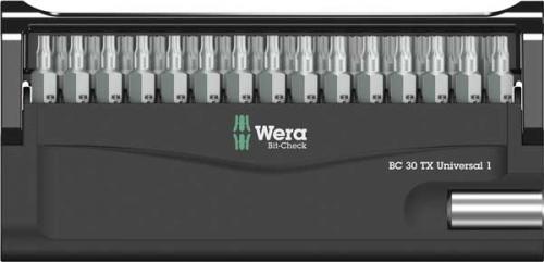 Bitssats torx 30 delar Wera