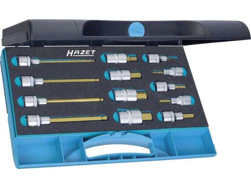 Insexhylssats 5-19 mm 13 st Hazet TiN