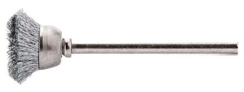 Axialstålborste Ø015 mm rostfri Lessmann