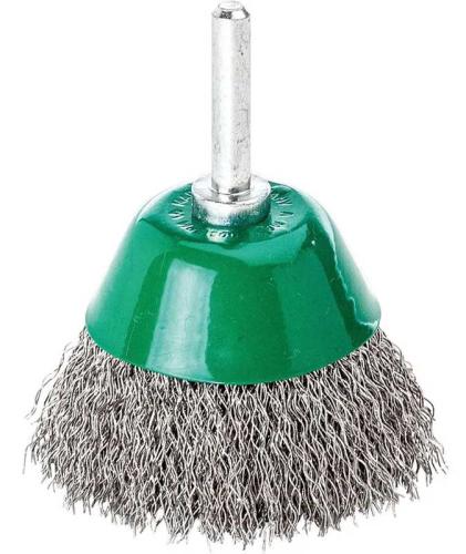 Axialstålborste Ø050 mm rostfrit Lessmann