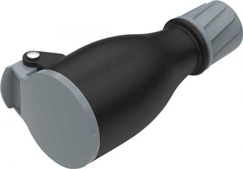 Skarvuttag 230V gummi