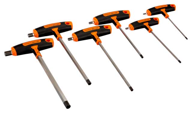 Insexnyckelsats med T-handtag 3-10 mm Bahco sidotapp