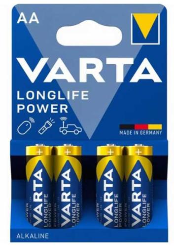 Batteri AA/LR6 4 st Varta Longlife Power