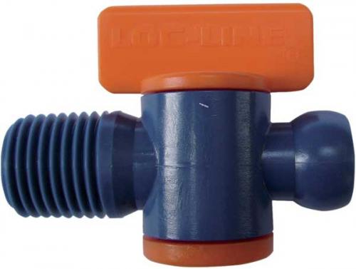 Avstängningskran R 1/4" 2 st 1/4" Loc-Line