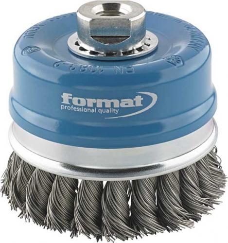 Axialstålborste Ø080 mm 0,35 mm Format