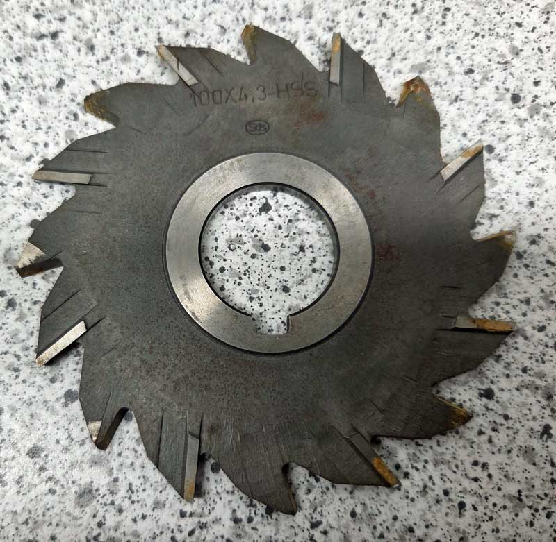 Skivfräs 100x14,3 mm