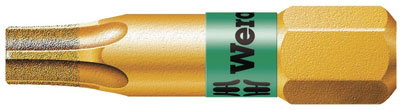 Bits T10 25 mm Wera diamant bi-torsion