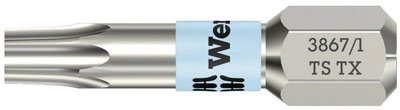 Bits T08 25 mm Wera torsion rostfri