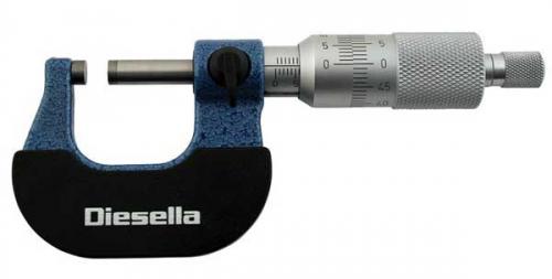 Mikrometer 0-25 mm Diesella 0,001 mm