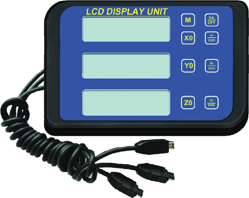 Display mätskala 3 axlar