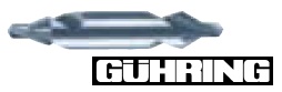 Dubbhålsborr HSS 0,5 mm Gühring