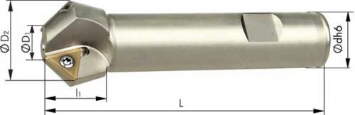 Fas/försänkarfräs 45° 11-31 mm