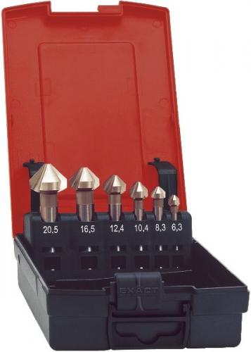 Försänkarsats 90° 5 st 6,3-25 mm HSS Format