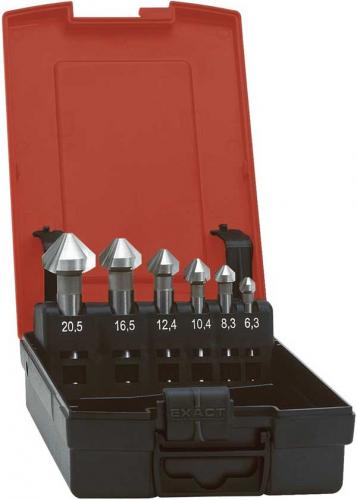 Försänkarsats 90° 5 st 6,3-25 mm Hårdmetall Format