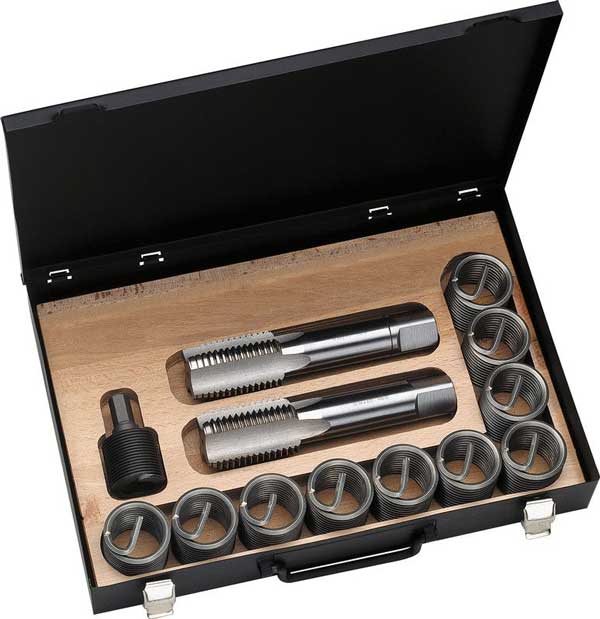 Gängreparationssats UNx8 1.3/4" V-Coil
