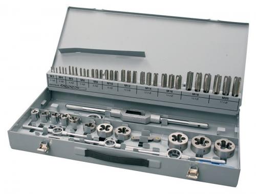 Gängsats M3-M20 54 delar HSS Diesella