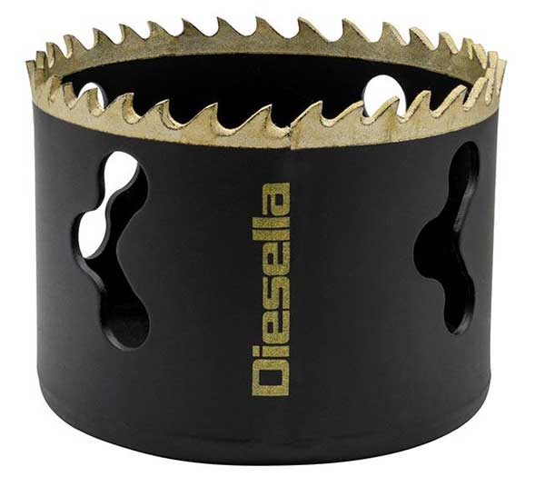 Hålsåg 076 mm HSS-Co8 Diesella