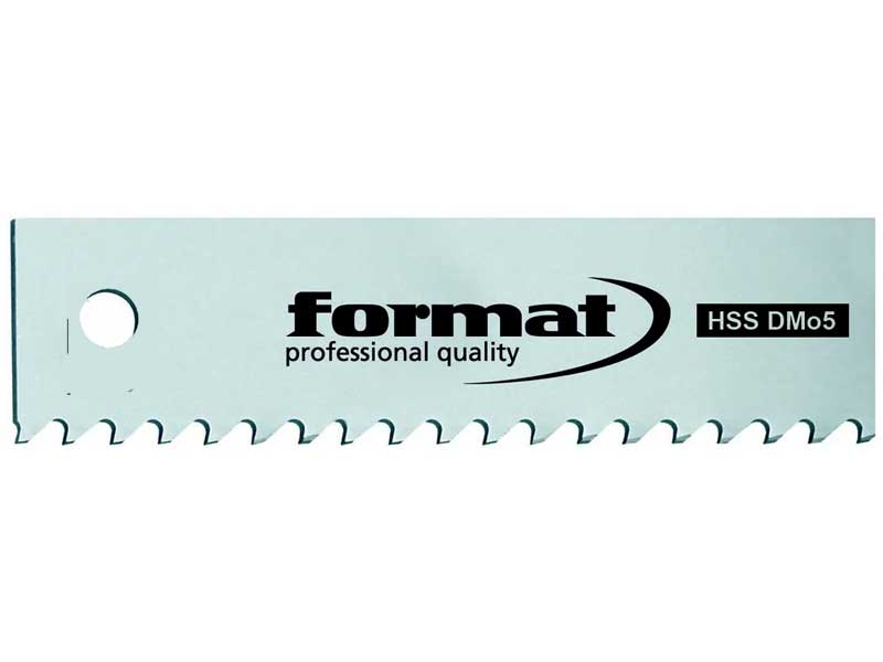 Kallsågblad 450x35x2 mm 06 tänder/tum HSS-DMo5 Format