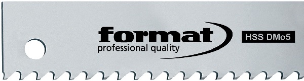 Kallsågblad Kasto 550x45x2 mm 04 tänder/tum HSS-DMo5 Format