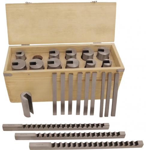 Kilspårsbrotschsats 10-14 mm