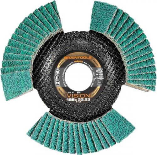 Lamellslipskiva 125 mm korn 40 Zirkon Rhodius Vision