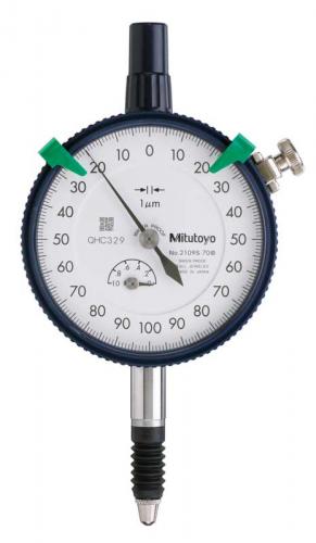 Indikatorklocka 0-1 mm Mitutoyo stötskyddad IP64