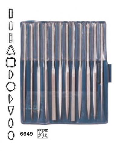 Nålfilset 12 st 160 mm Pferd