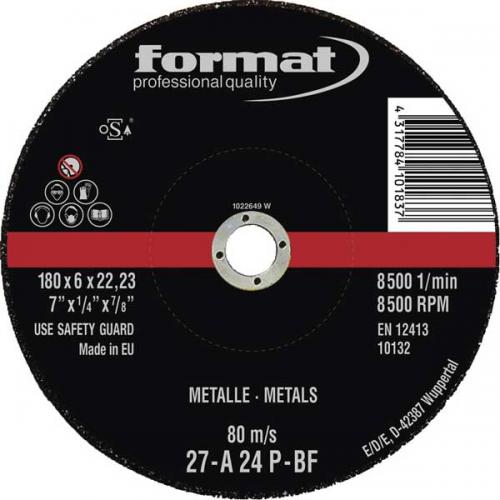 Navrondell 180 x 6 mm Format stål