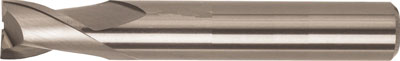 Pinnfräs HM 18 mm kort 2-skär Uni Format