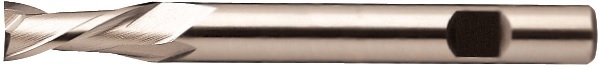 Pinnfräs 06 mm lång 2-skärig HSS-Co8 Format