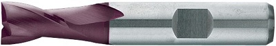 Pinnfräs 03,5 mm kort 2-skärig HSS-E PM TiAIN Format